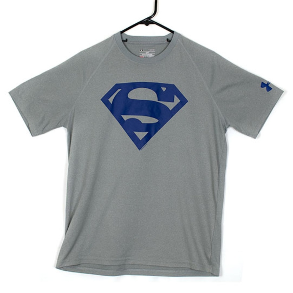 Under Armour Heatgear T Shirt Men Superman Graphic